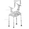 NMDCDH Shower Stool,Luxury Shower Seat With Back And Arms,Fully Removable Toilet Seat With 3500ML Urine Storage Bucket,Non-slip Bath Stool Bathroom Chair Bath Potty Chair for Elderly,Preg view 4