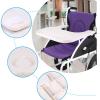 PUIERTUFD Wheelchair tray, universal wheelchair dining table board reinforced and thickened adult wheelchair tray table suitable for any... view 2