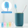 ASTER 20 Pieces Travel Toothbrush Head Covers Portable Toothbrush Cover Caps Toothbrush Head Covers for Travel, Home, Camping and School view 2