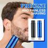 2022 Mini Portable Electric Shaver, Small Electric Razor for Men, Travel Mens Shaver, IPX7 Waterproof Cordless, USB Rechargeable, Wet and Dry Use (Blue+Black) view 3