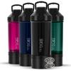 720DGREE Fitness Shaker uberShaker - 550ml - Premium Protein Shaker with Powder Compartment - Leak Proof, BPA Free - Shaker Cup, Mixing Cup for Creamy Protein Shakes, Gym, Workout, Nutrition view 1