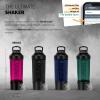 720DGREE Fitness Shaker uberShaker - 550ml - Premium Protein Shaker with Powder Compartment - Leak Proof, BPA Free - Shaker Cup, Mixing Cup for Creamy Protein Shakes, Gym, Workout, Nutrition view 4