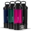 720DGREE Fitness Shaker uberShaker - 550ml - Premium Protein Shaker with Powder Compartment - Leak Proof, BPA Free - Shaker Cup, Mixing Cup for Creamy Protein Shakes, Gym, Workout, Nutrition view 1