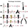 169 Pcs Zipper Repair Kit Zipper Replacement Pull with Zipper Install Pliers Tool & Extension Pulls for Clothing Jackets-Small Hand Hammer,Set view 3