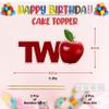 Seyal Apple Two Cake Topper view 2