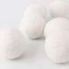 3 PCS Wool Dryer Balls, Reusable Wool Dryer Balls Hand Made Natural Fabric Softener, Reduces Clothing Wrinkles and Saves Drying Time view 4