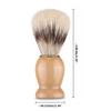 Aethland Shaving Brush Set for Men, 4 in 1 Include 100g Shaving soap, Badger Shaving Brush and Stainless Steel Shaving Stand & Shaving Bowl for Husband Father Birthday Boyfriend GiftsUpgrade W) view 3