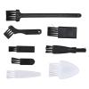 Shaving Brushes For Men, 8PCS Soft Nylon Bristles Shaver Cleaning Brush Shaving Brush Set with Anti-Slip Handle for Removing Beard Debris and Household Cleaning view 1