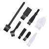 Shaving Brushes For Men, 8PCS Soft Nylon Bristles Shaver Cleaning Brush Shaving Brush Set with Anti-Slip Handle for Removing Beard Debris and Household Cleaning view 4