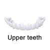 1 Pair Instant Denture Teeth Fake Braces Temporary Tooth Repair Kit, Comfort Fit Flex Cosmetic Veneers Cover The Imperfect Teeth Upper and Lower for Confident Smile view 3