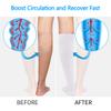Evolyline 6 Pairs Compression Socks for Women & Men, Medical Compression Stockings Knee High for Nurses Running Flying Pregnancy Flight Travel Sports, Fit for Varicose Veins Swollen Ankles 15-20mmHg view 4