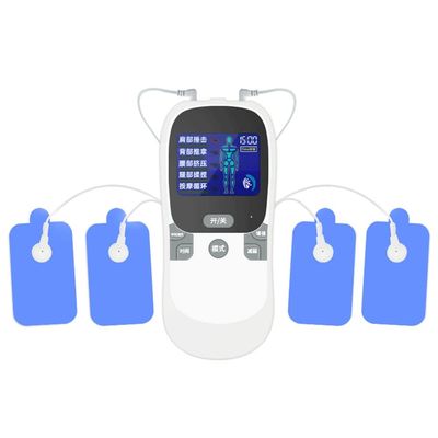 FWEOOFN Labour Pain Simulator For Men - Dual-Output Digital Massager, Cervical Spine & Meridian Pulse Massager, Acupuncture & Moxibustion Device (Size: One Drag Two, 4 Stickers)