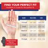 Doctor Developed Compression Gloves/Arthritis Gloves for Women & Men & Doctor Written Handbook - Carpal tunnel relief, Arthritis, Raynauds, 2 Pairs (XL) view 3