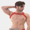 Barcode Berlin - Mens Partywear - Harness Matt Pop Redtomato - 1x Size XS view 2
