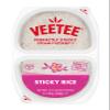 VEETEE Microwavable Sticky Rice Twin Pot, Quick Cook Cupboard Food, Low Sodium, Wheat-Free, No Artificial Colours, Flavours or Preservatives, 260 g (Pack of 6) view 1