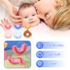 U-Shaped Toothbrush for Children, Silicone Kids Toothbrush, Soft 360 Cleaning Toothbrush, Donut Handle, Manual Toothbrushes for Newborn 2-12 Years view 4