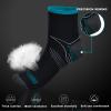 Evolyline 7 PAIRS Medical Compression Socks for Women & Men, Upgraded Plantar Fasciitis Socks with Arch Support, Ankle Socks Best for Athletic Sports Running Flight Travel Pregnancy view 3