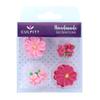 Pink Daisy Collection Sugar Decorations - 14 Pack view 1