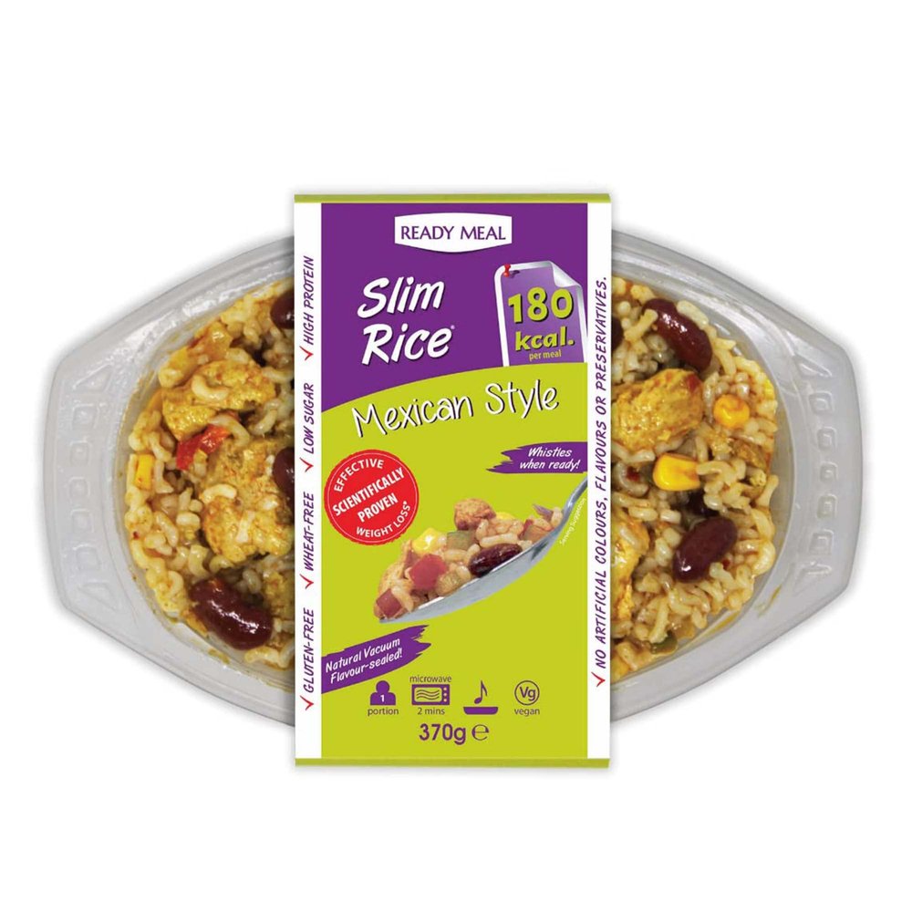 Eat Water Slim Chilled Meals (Mexican Rice, Pack of 4)