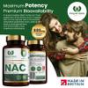 Royal Oak Health NAC 600mg | N-Acetyl-Cysteine | High Strength, Pure & Vegan Formula | 60 Capsules | Made in The UK view 3