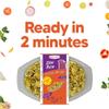 Eat Water Slim Chilled Ready Meals Chickn Biryani | Low Calorie Ready to Eat Meal | Gluten Free & Wheat Free | High Fibre | No Artificial Colours or Preservatives | 370g Pack of 4 view 3