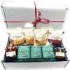Tea Gift Set Hamper, with Buttery Biscuits, Marmalade and Honey Gift Set, Afternoon Tea Box for Tea Lovers, with Loose Mini English Tins, All Occasions view 1
