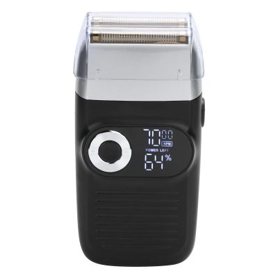Foil Shavers, Electric Foil Shaver Rechargeable Bald Head Beard Trimmer LCD Mustache Razor for Men