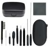 12 Pieces Hearing aid Cleaning Kits, Hearing Amplifier Brush Tools with Wax Loop and Magnet Suitable for Earbuds,Headphones,Airpods Cleaner Brush Kits with Storage case view 1