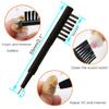 12 Pieces Hearing aid Cleaning Kits, Hearing Amplifier Brush Tools with Wax Loop and Magnet Suitable for Earbuds,Headphones,Airpods Cleaner Brush Kits with Storage case view 4
