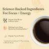 Four Sigmatic Dark Roast Whole Bean Coffee | Fair Trade Gourmet Coffee Beans with Lion's Mane & Chaga Mushrooms | Nootropic Mushroom Coffee view 4