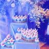 Blumomon 30Pcs Purple Mixed Size Lively 3D Butterfly Cupcake Topper Butterfly Cake Toppers for Girls Women's Happy Birthday Wedding Party Cake Wall Party Food Decorations view 3