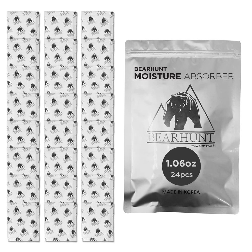BEARHUNT Moisture Absorber Deodorant - Shoes, Closet, Tent etc. (1.06oz X 24pcs)