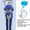 PURFWOG Patient Lift Sling, Standing Walking Sling, Moving Assist Medical Safety Mesh Lifting Sling for Nursing, Elderly, Disabled view 4