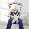 MYENA Hoist for Lifting Elderly, Deluxe Padded Toileting Patient Lift Sling with Head Support, Divided Leg Shower Sling for Patient Lifts,L view 4