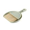 Small Broom and Dustpan Set for Home, Mini Clean Brush with Dust Pans Cute Hand Broom Brush Dust Pan with Hanger Hole, Small Cleaning Brush Set for Desktop Computer Table Keyboard (green-1pc) view 1