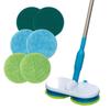 High Street TV Floating Mop - Cordless & Rechargeable - 100RPM Dual-Contra Rotating Microfiber Cloths - Complete Hard Floor Cleaning Solution - Loosen & Lift Dirt with Polishing & Scouring Pads view 1
