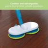 High Street TV Floating Mop - Cordless & Rechargeable - 100RPM Dual-Contra Rotating Microfiber Cloths - Complete Hard Floor Cleaning Solution - Loosen & Lift Dirt with Polishing & Scouring Pads view 4
