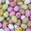 1KG Bag - Chocolate Flavour Mini Eggs for Easter - Decoration Chocolate and Speckled Eggs view 1
