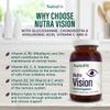 NUTRAVISION - Eye Support Vitamin | Eye Care Supplement - Eye Health Supplement - Includes Astaxanthin, Zeaxanthin & Lutein - 30 Tablets - by Nutra VIT - Vitamin/Supplement view 2