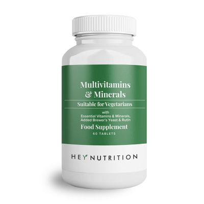 Hey Nutrition Advanced Multivitamin with Essential Nutrients - Immune Boosting, Prevent Vitamin Deficiencies & Energy Levels - Men & Women - 60 Capsules, Non-GMO, Vegetarian