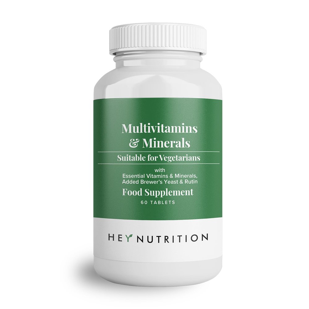 Hey Nutrition Advanced Multivitamin with Essential Nutrients - Immune Boosting, Prevent Vitamin Deficiencies & Energy Levels - Men & Women - 60 Capsules, Non-GMO, Vegetarian