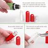 10pcs/lot 5ml Colored Aluminum Nasal Inhaler with white cotton wicks aromatherapy metal inhaler for essential oils-10pcs,Purple,Aluminum view 4