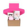 Relax Mum Mother's Day Gift Set | Pampering Night Box for Mum | Mum's Gin Wine Glass | Essential Oils | Wax Melt Bar | Bath Bomb view 1