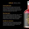 GOLD HEALING True COLLOIDAL Gold 500ml - 99.99% 24ct Pure Gold, Superior Concentration, High 60ppm Made in The UK view 3