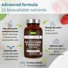 Igennus Methylated Men's Multivitamin, 21 Actives, Clean Label, All Day Nutrient Delivery, Expertly Formulated For Male Wellness, Energy & Heart Health, 60 Easy-to-Swallow Vegan Tablets, Non-GMO,Halal view 2