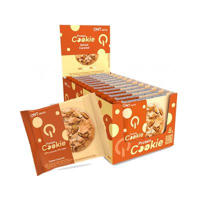 QNT Protein Cookie (12x60g) Salted Caramel