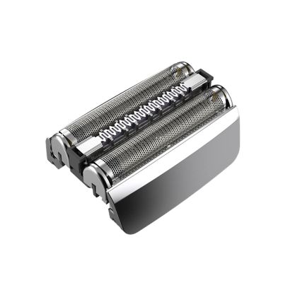 JUSTYINUO 83M Series 8 Electric Shaver Replacement Head Foil And Cutter Cassette 8370Cc, 8340S, 8350S Fit For Braun Electric Shaver Accessories (Color : Silver)
