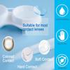 6 Packs Contact Lens Cases, Contact Lenses Holder Box with Left/Right Caps for Home Travel Outdoor view 3