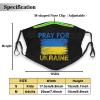 Face Mask Washable Pray for Ukraine Face Mask for Men Outdoor Activities Personalized Gifts view 2
