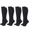 Zingso Compression Socks for Women Men, 4 Pairs 20-25mmHg Flight Socks Compression Stockings for Sport, Athletic, Travel, Pregnancy, Nursing view 1